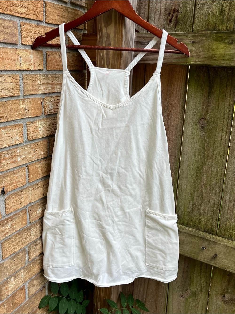 FP Movement by Free People White HotShot Dress w Shorts - Picture 1 of 4
